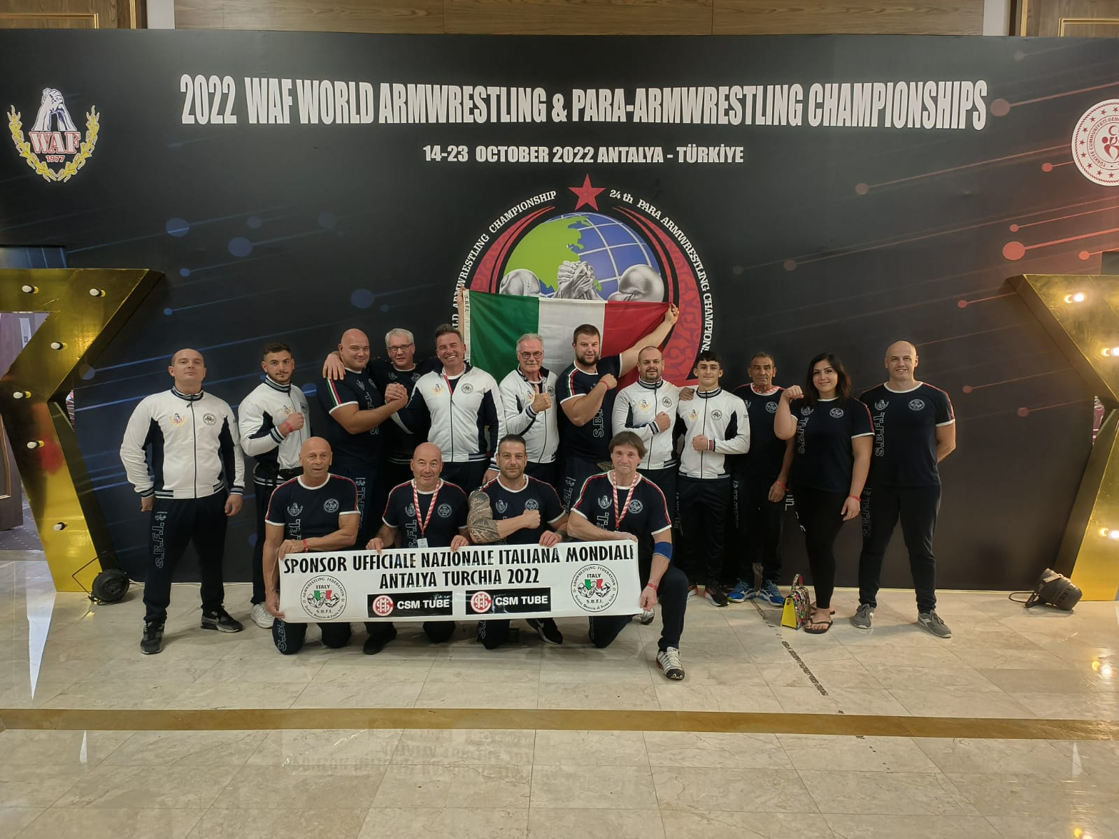 SBFI - Sezione Braccio di Ferro Italia - Mondiale 2022 sponsor