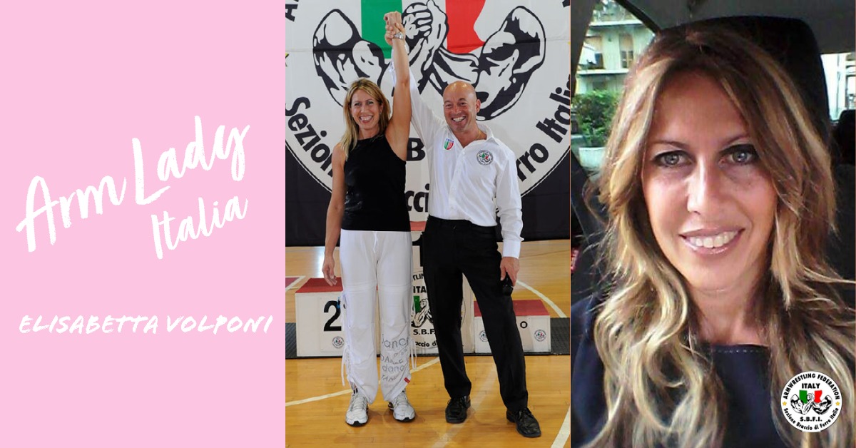 SBFI - Sezione Braccio di Ferro Italia - Arm Lady Elisabetta Volponi