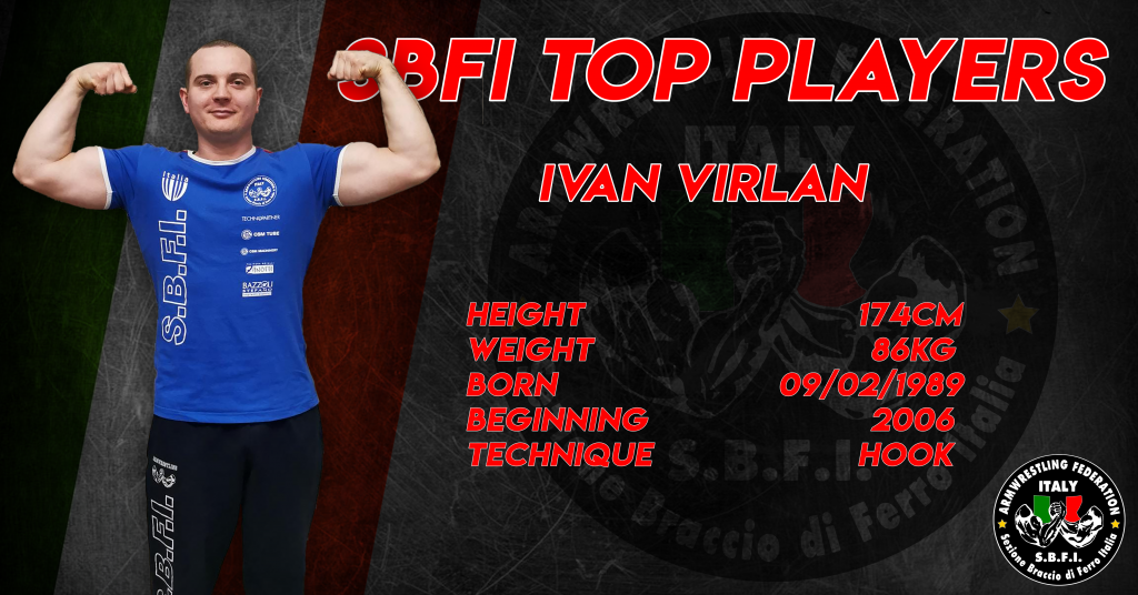 SBFI - Sezione Braccio di Ferro Italia - Top Players Ivan Virlan