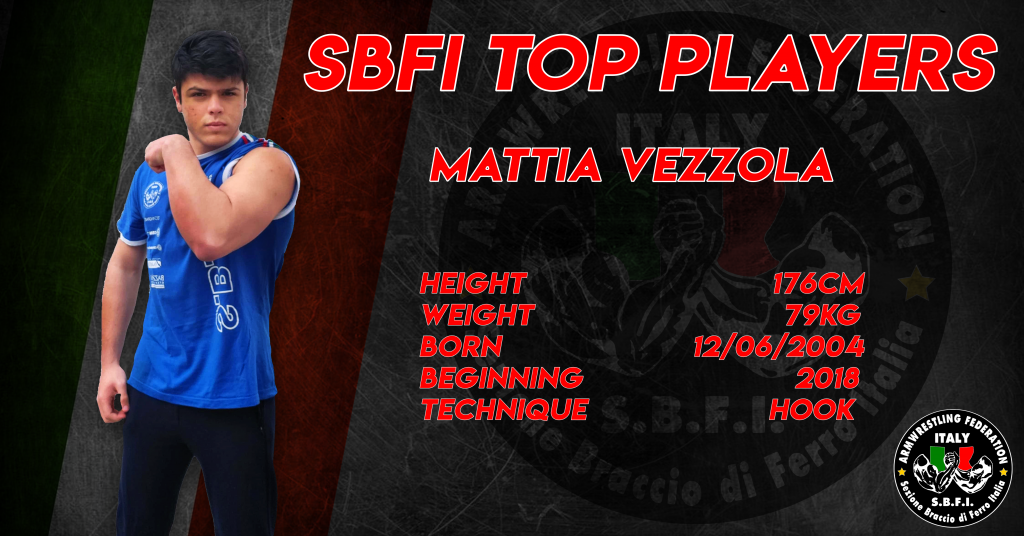 SBFI - Sezione Braccio di Ferro Italia - Top Players Mattia Vezzola