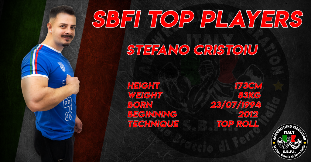 SBFI - Sezione Braccio di Ferro Italia - Top Players Stefano Cristoiu