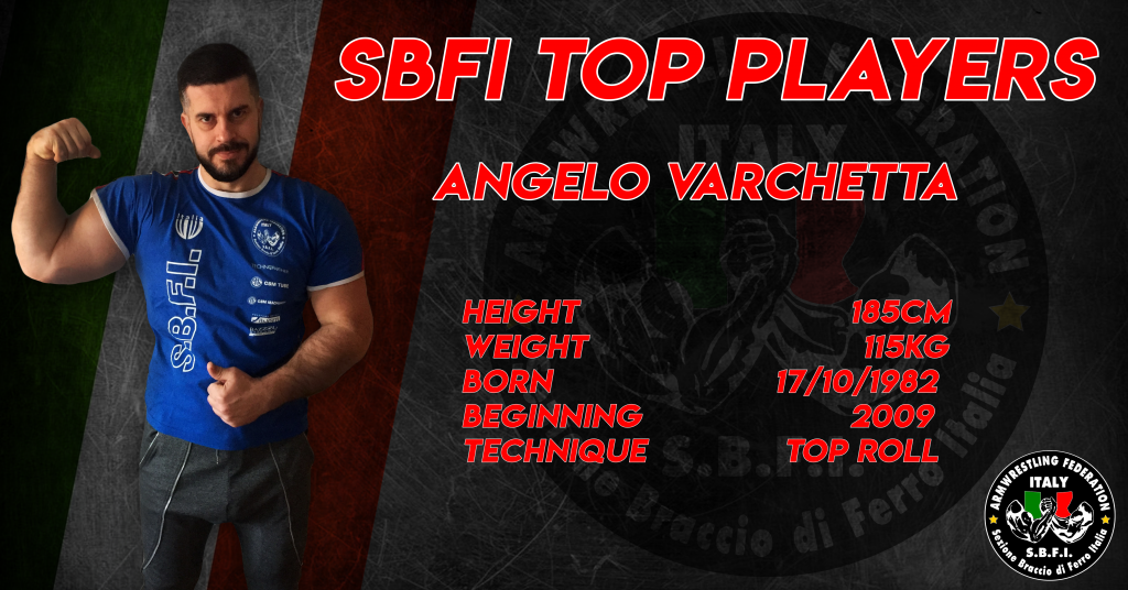 SBFI - Sezione Braccio di Ferro Italia - Top Players Angelo Varchetta