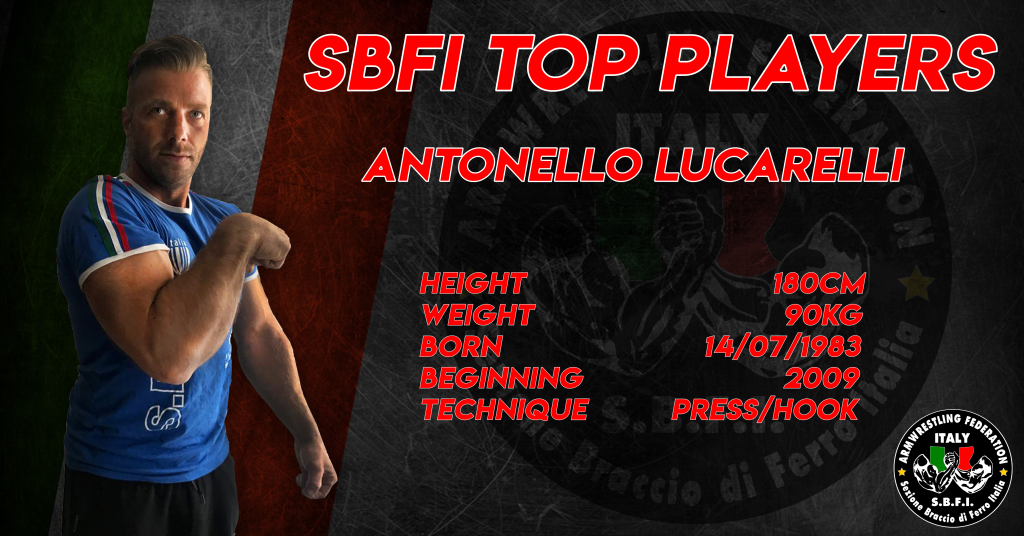 SBFI - Sezione Braccio di Ferro Italia - Top Players Antonello Lucarelli