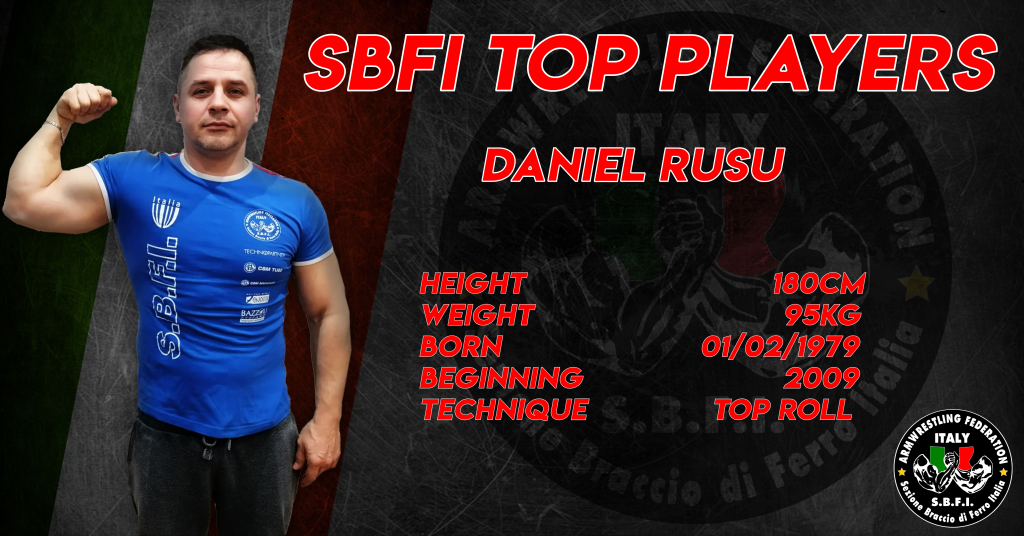 SBFI - Sezione Braccio di Ferro Italia - Top Players Daniel Rusu