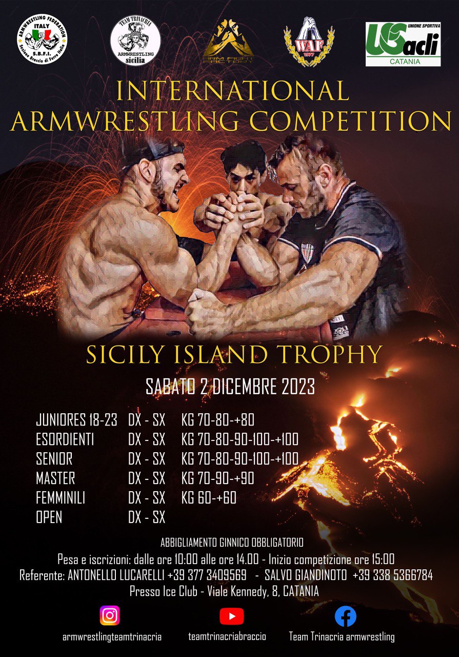 SBFI - Sezione Braccio di Ferro Italia - Sicily Island Trophy 2023