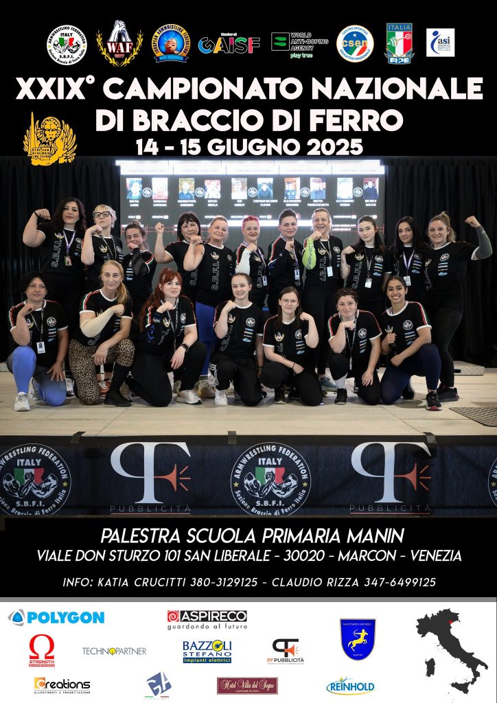 SBFI - Sezione Braccio di Ferro Italia - Campionato Italiano 2025