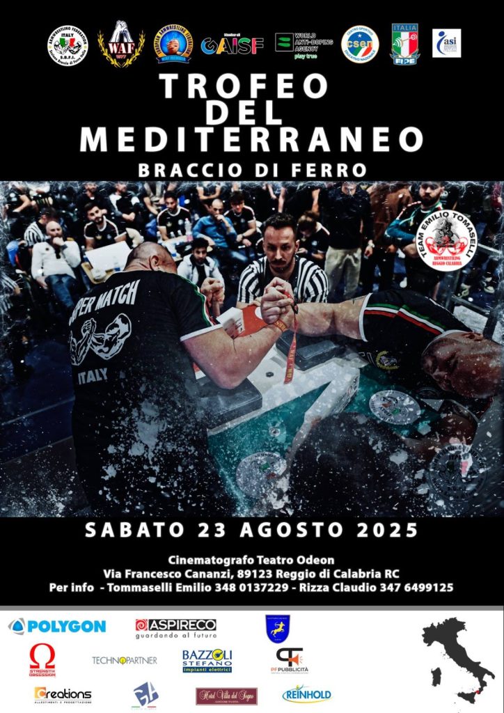 SBFI - Sezione Braccio di Ferro Italia - Trofeo del Mediterraneo 2025