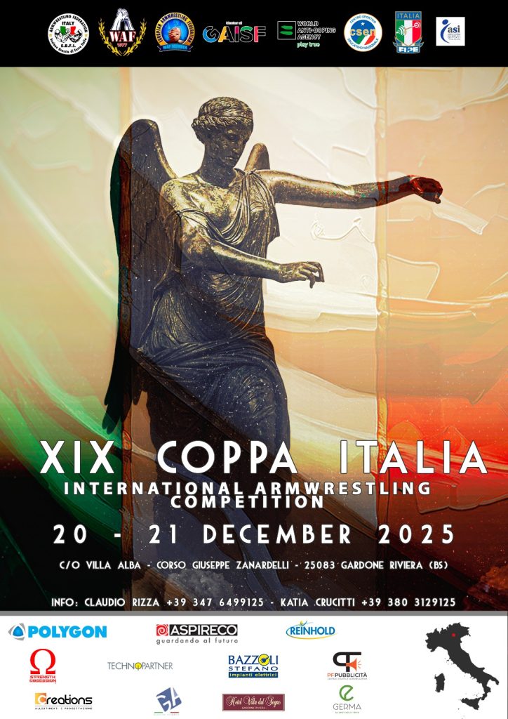 SBFI - Sezione Braccio di Ferro Italia - Coppa Italia 2025