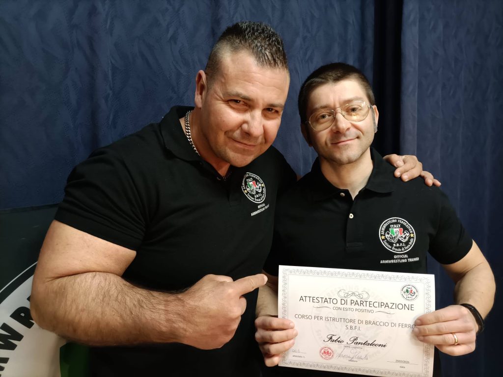 SBFI - Sezione Braccio di Ferro Italia - Istruttori Cerificati di Primo Livello
