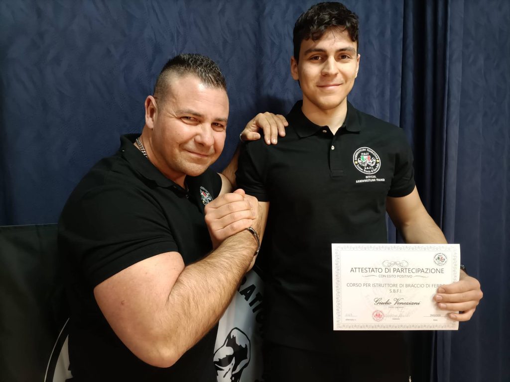 SBFI - Sezione Braccio di Ferro Italia - Istruttori Cerificati di Primo Livello