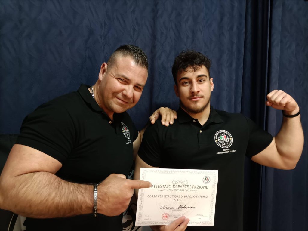 SBFI - Sezione Braccio di Ferro Italia - Istruttori Cerificati di Primo Livello
