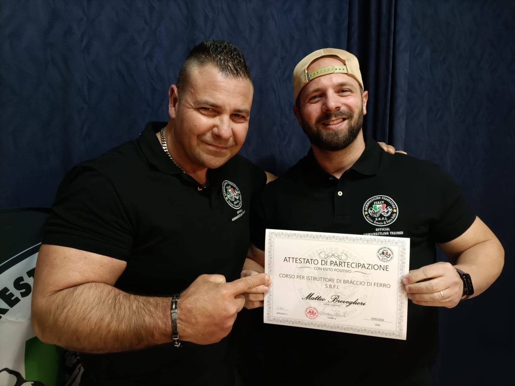 SBFI - Sezione Braccio di Ferro Italia - Istruttori Cerificati di Primo Livello