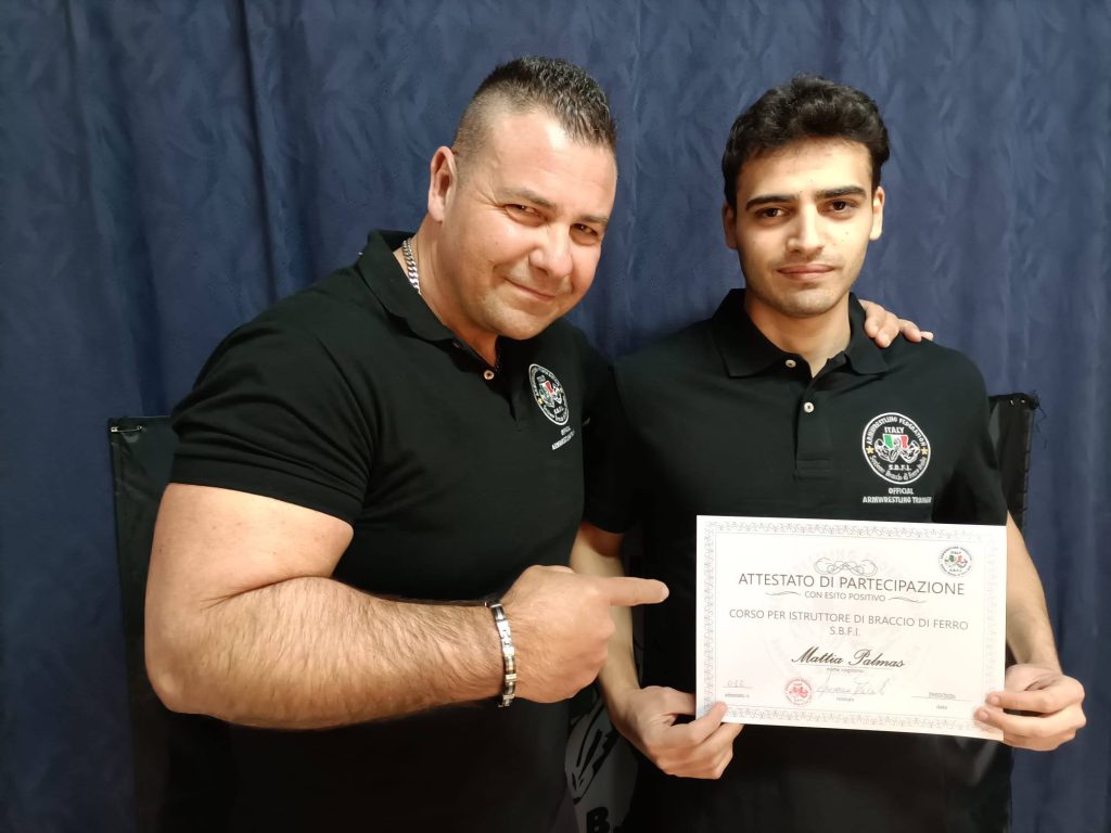 SBFI - Sezione Braccio di Ferro Italia - Istruttori Cerificati di Primo Livello