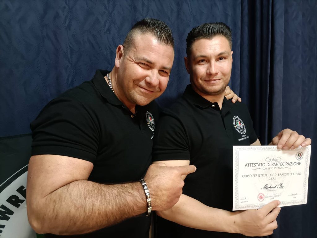SBFI - Sezione Braccio di Ferro Italia - Istruttori Cerificati di Primo Livello