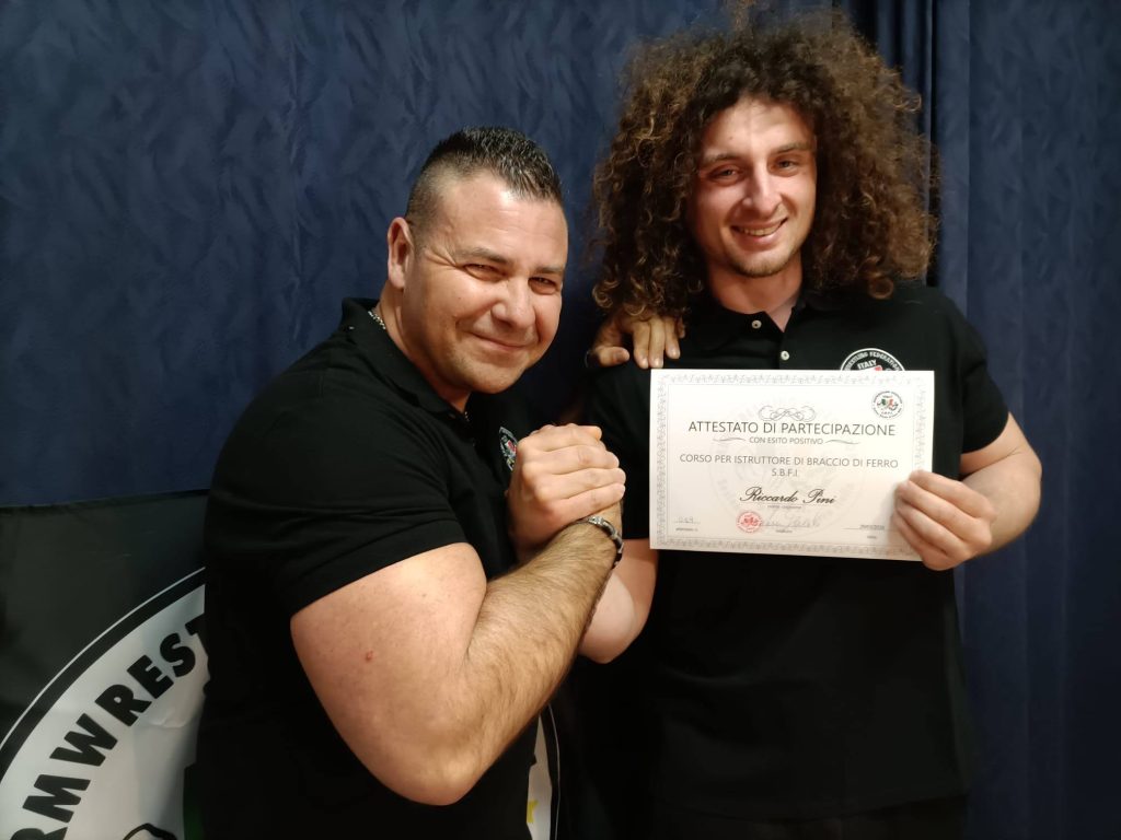 SBFI - Sezione Braccio di Ferro Italia - Istruttori Cerificati di Primo Livello