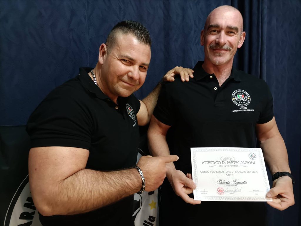 SBFI - Sezione Braccio di Ferro Italia - Istruttori Cerificati di Primo Livello