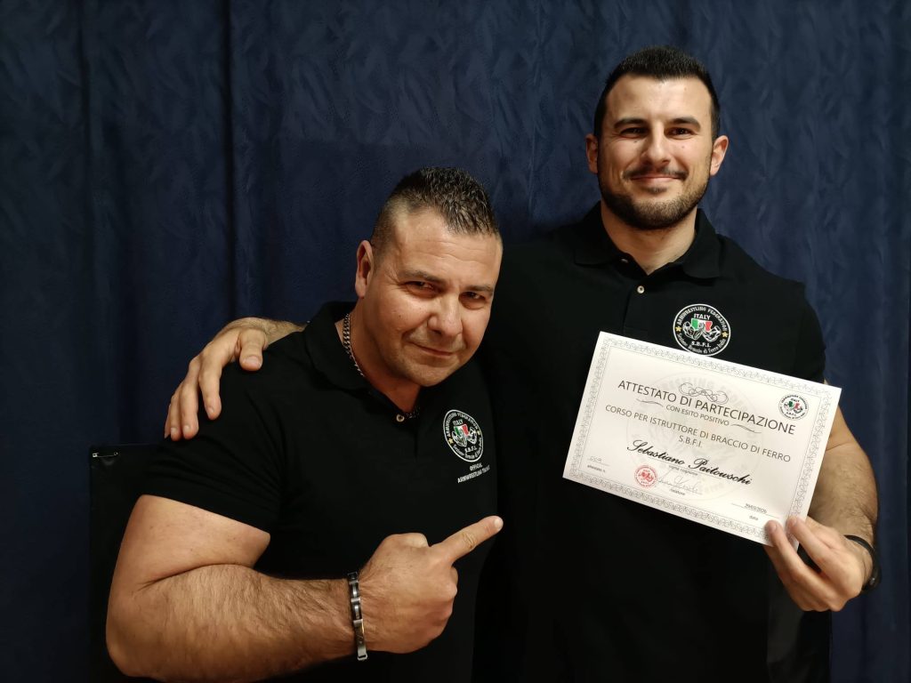 SBFI - Sezione Braccio di Ferro Italia - Istruttori Cerificati di Primo Livello