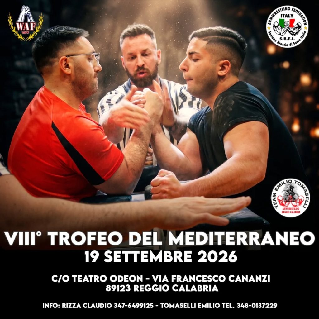 SBFI - Sezione Braccio di Ferro Italia - Trofeo del Mediterraneo 2026