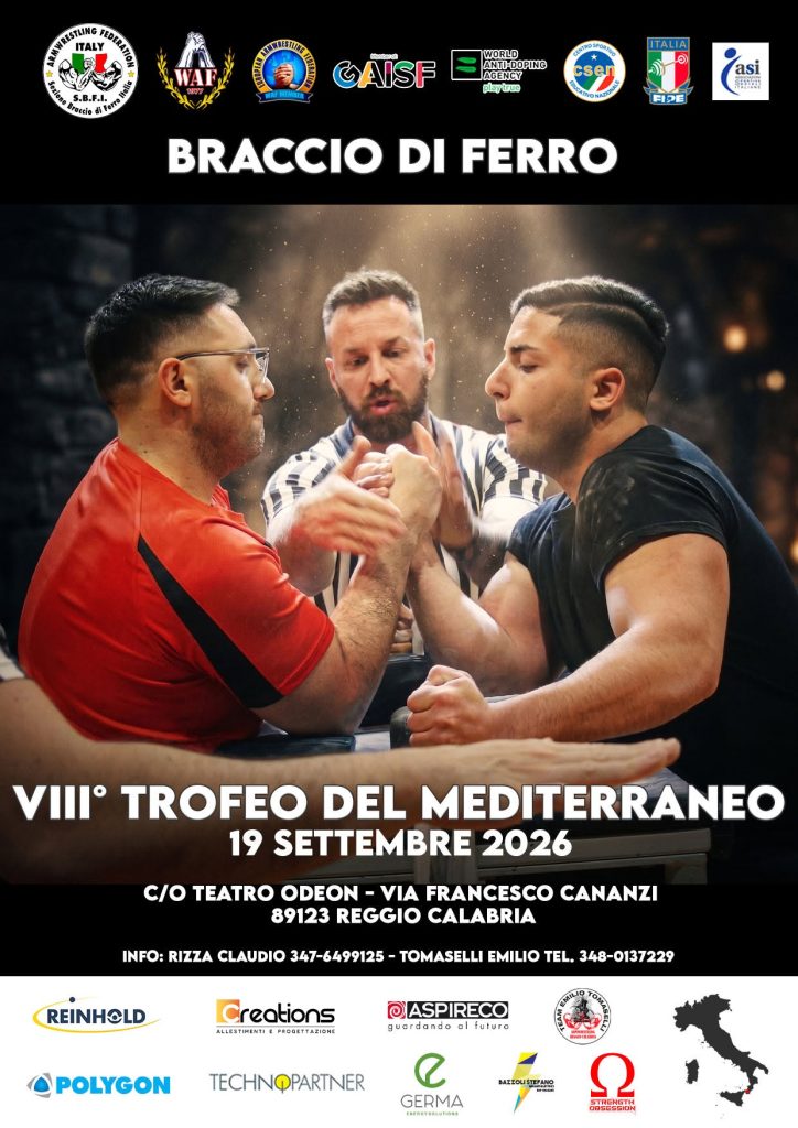 SBFI - Sezione Braccio di Ferro Italia - Trofeo del Mediterraneo 2026
